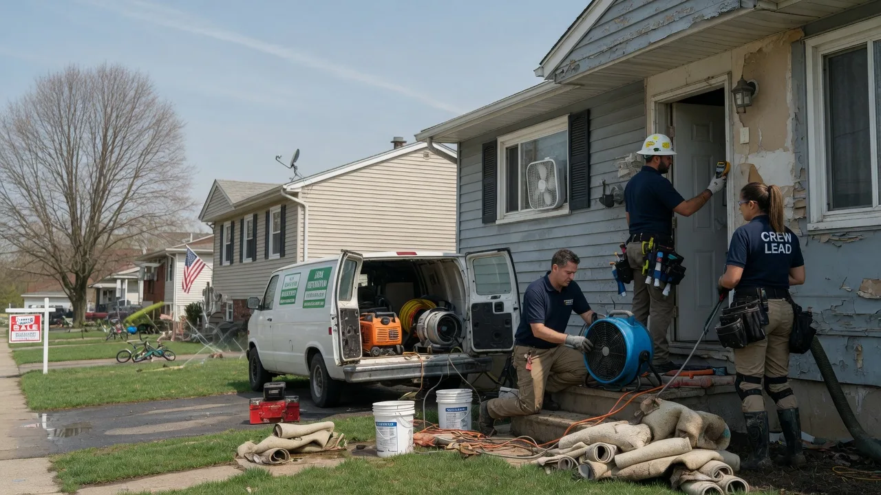 Flood Cleanup in Comfort, TX near me