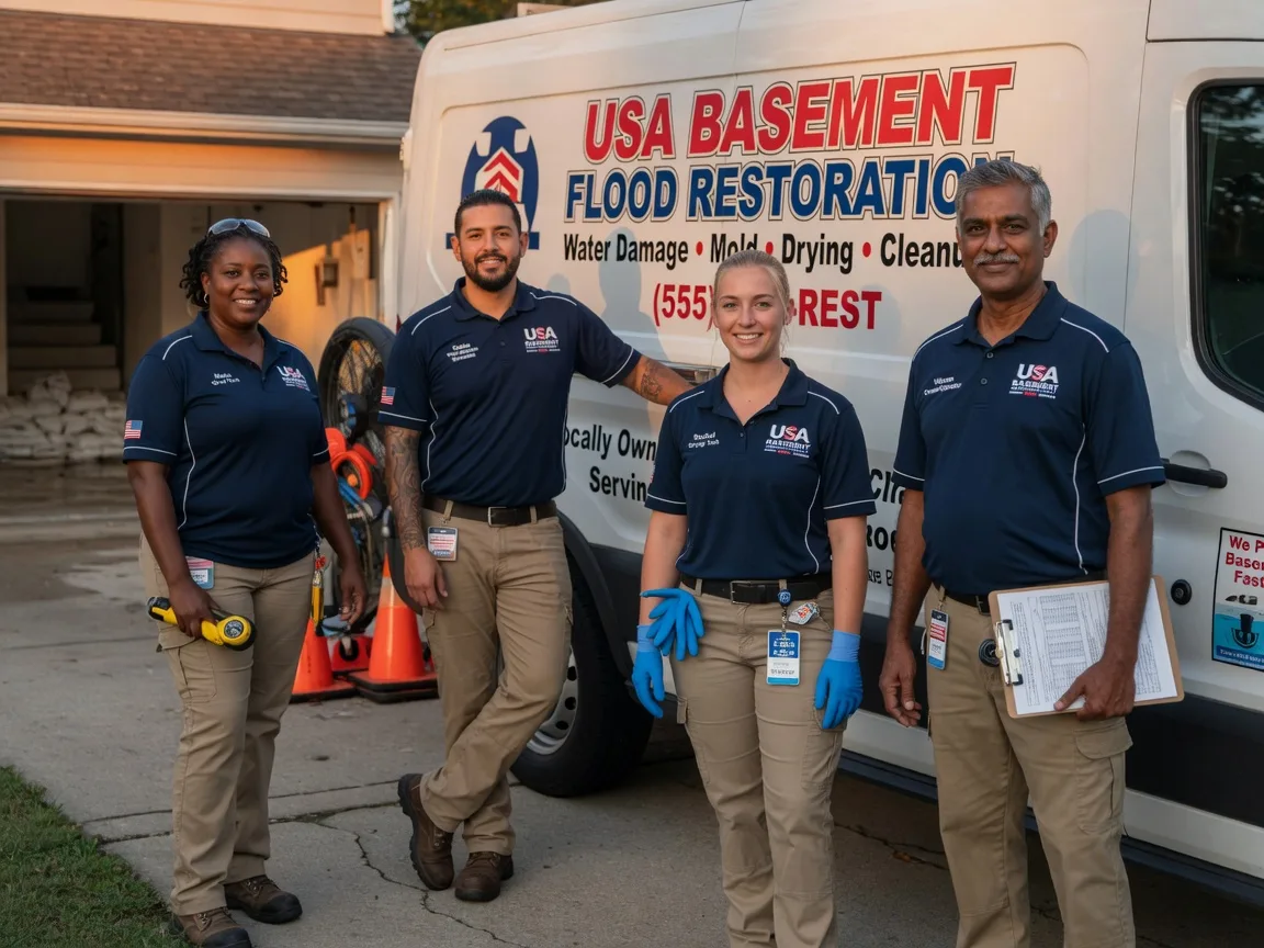 Basement Flood Cleanup company in Comfort, TX